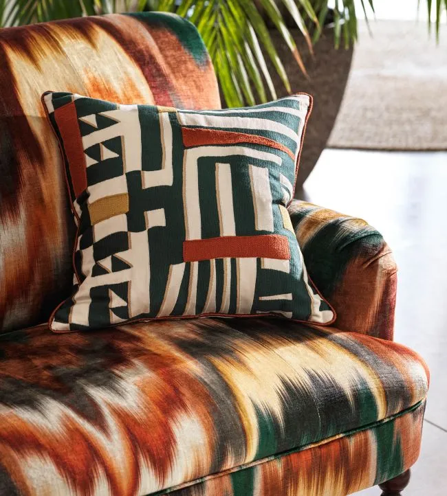 Irisa - Terracotta/Teal - Image 2