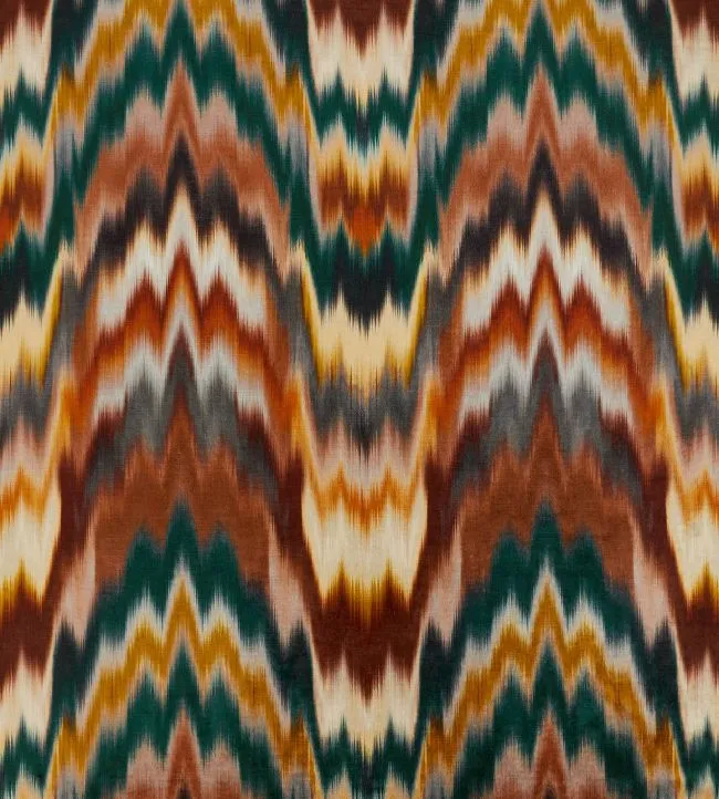 Irisa - Terracotta/Teal