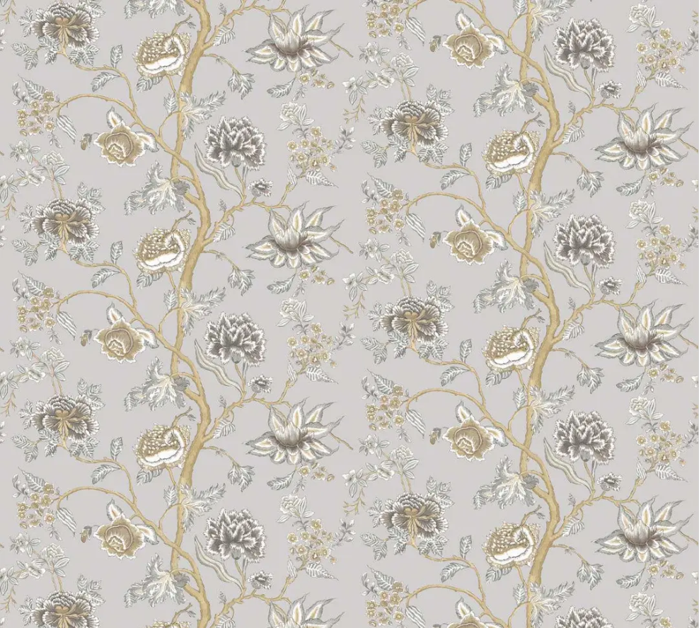 Indienne Mural Dove/Nectar