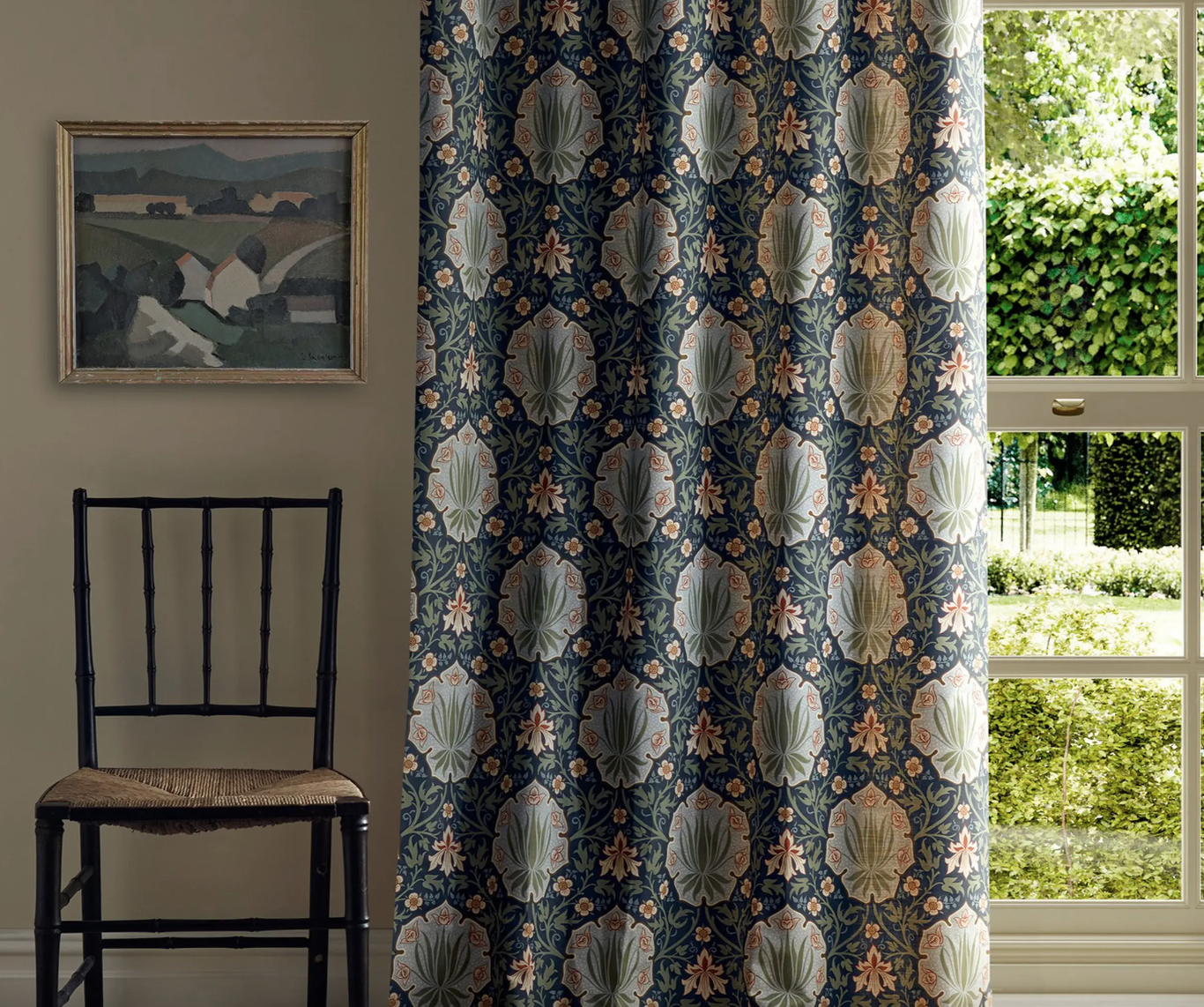 Iris & Rose - Indigo/Thyme - Image 2