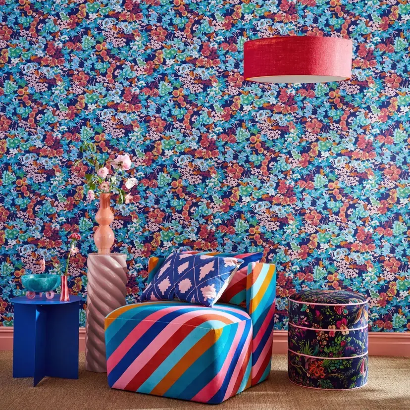 Wildflower Meadow - Lapis/Carnelian/Aquamarine - Image 2
