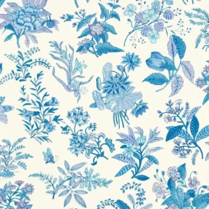 Woodland Floral - Lapis/Amethyst/Pearl