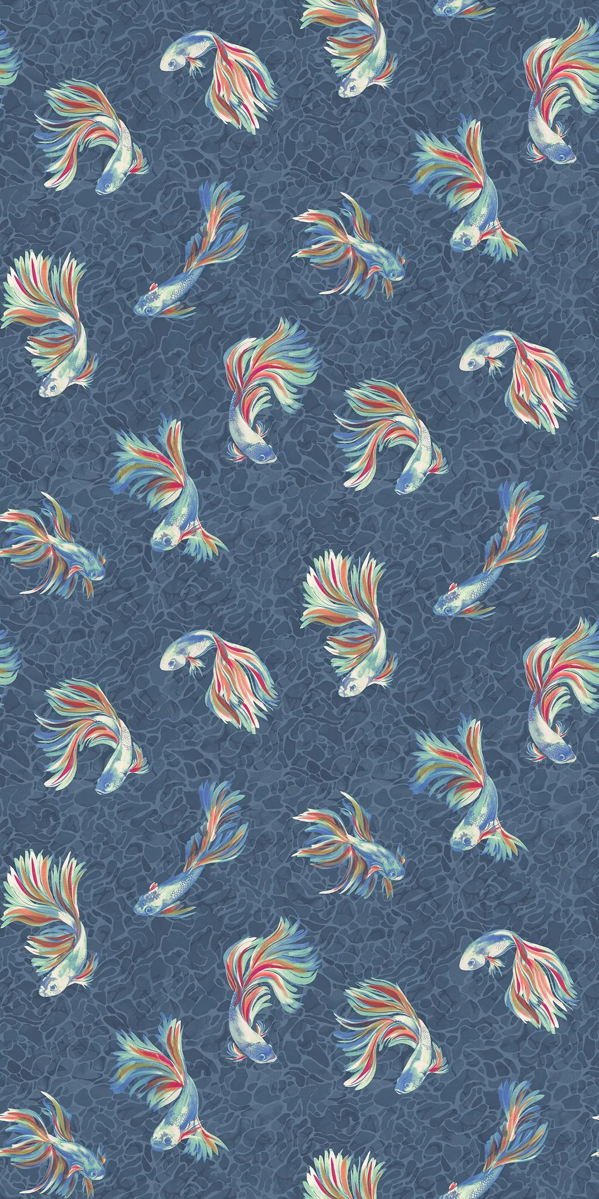 Aquaria - Indigo/Coral